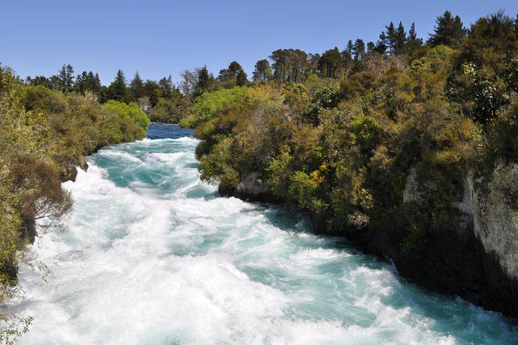 Waikato River Huka Falls
