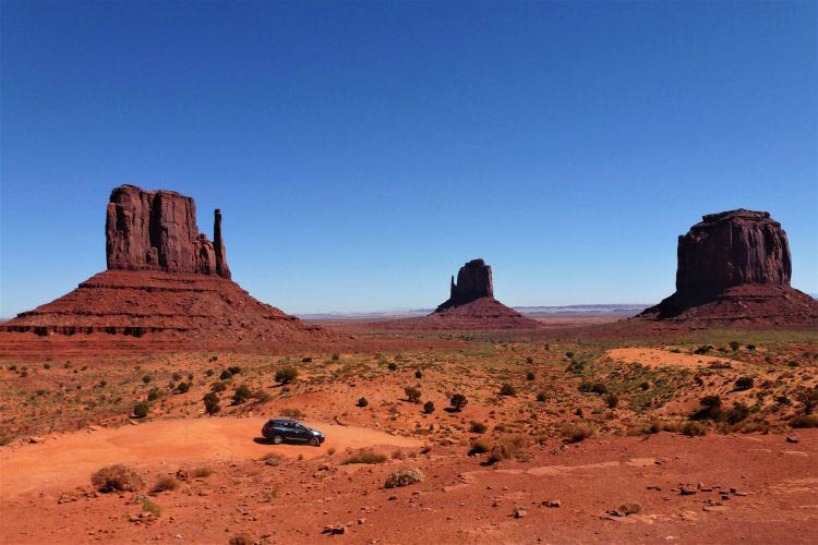 Wueste mit Canyons