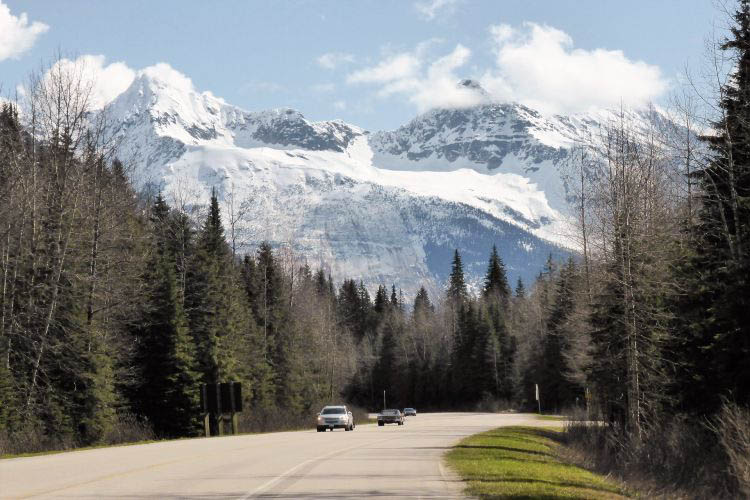 Nationalpark Kanada Strasse