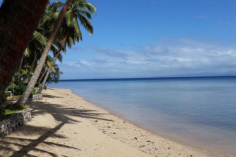 Strand auf Viti Levu fiji