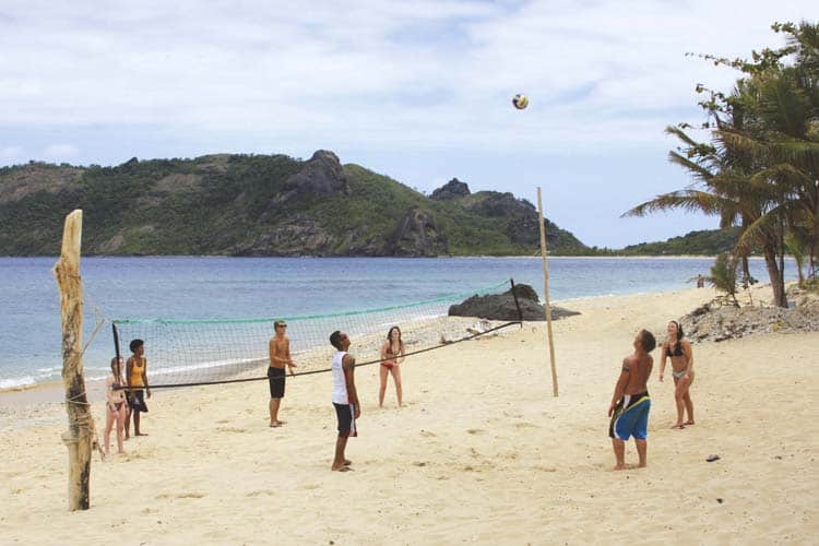 awesome adventures waya lailai volleyball