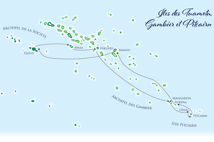 Aranui 5 - Traumreisen in der Südsee zu den Pitcairn Islands